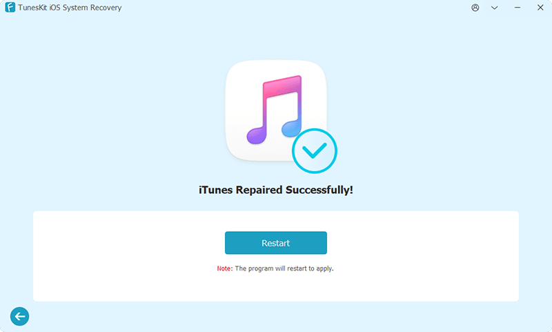 itunes repaired