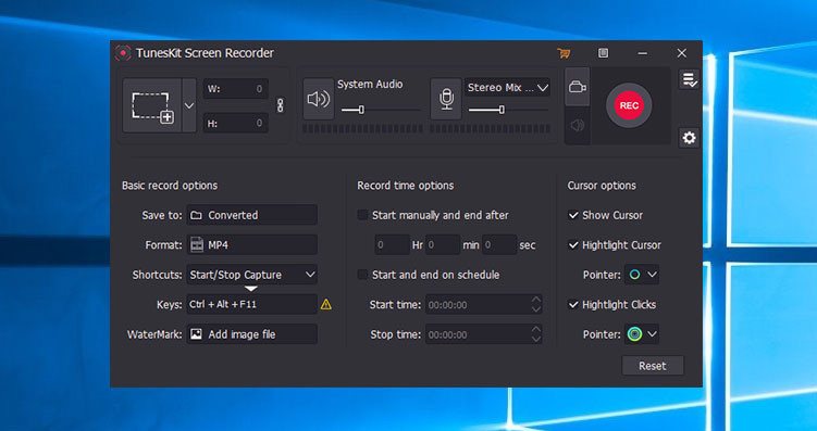 download the last version for windows TunesKit Screen Recorder 2.4.0.45