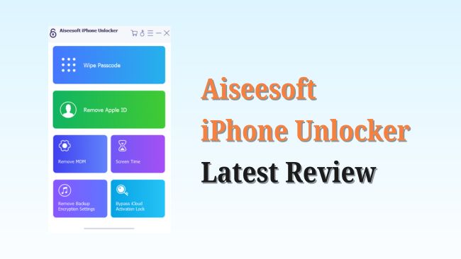 aiseesoft iphone unlocker review