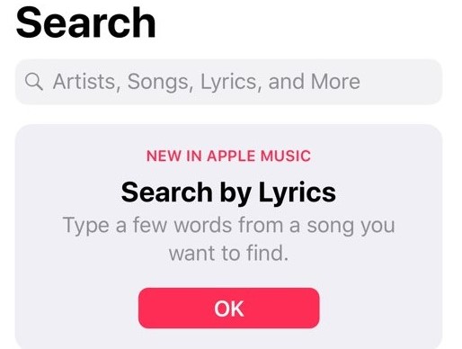 Fixed: Apple Music Search Not Working