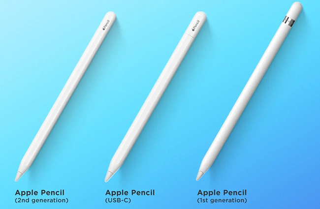 apple pencil list