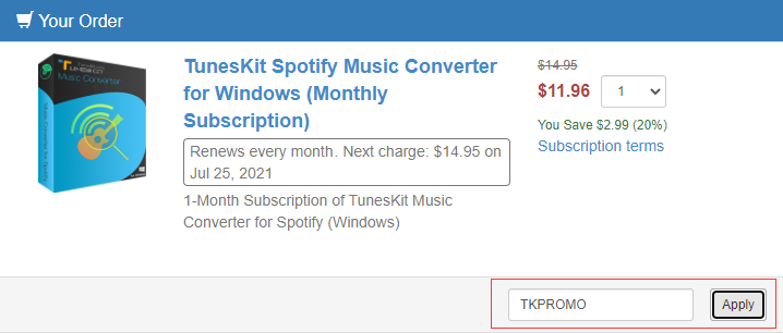 spotify is not installed tuneskit