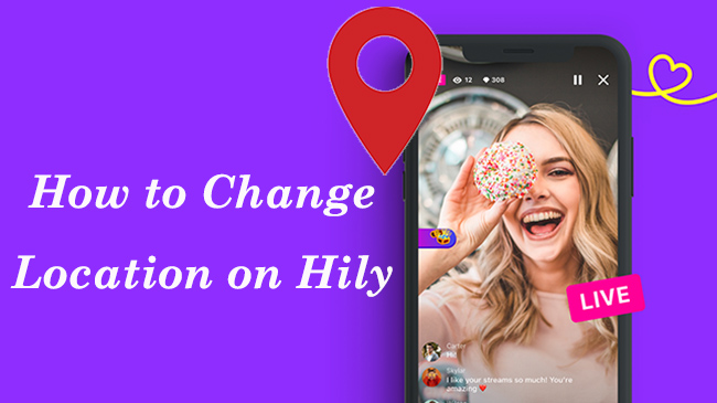 change location on hily