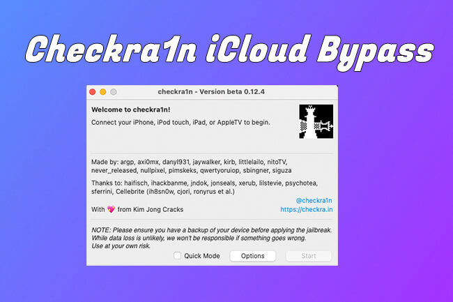 checkra1n icloud bypass