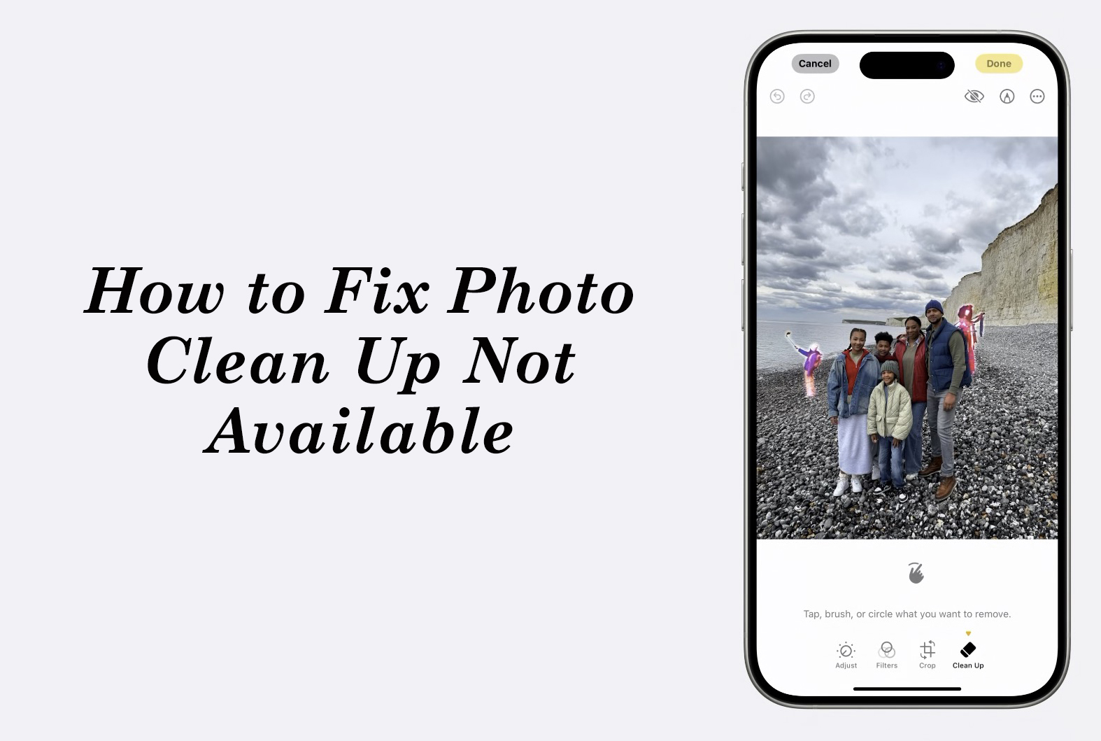 clean up not available