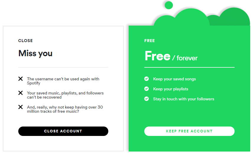 how to delete spotify account and reuse email
