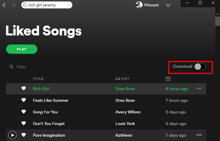 how to download songs on spotify laptop