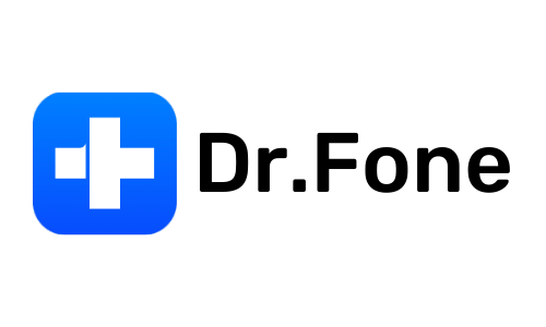 Logo officiel de Dr.Fone.