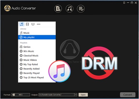 tuneskit drm audio converter for mac