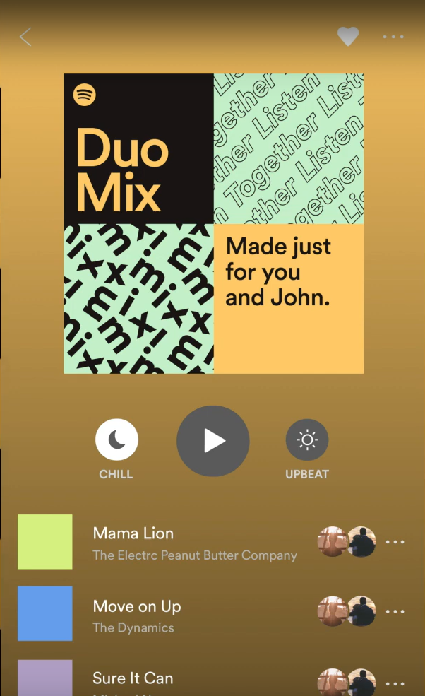 spotify duo mix not showing up