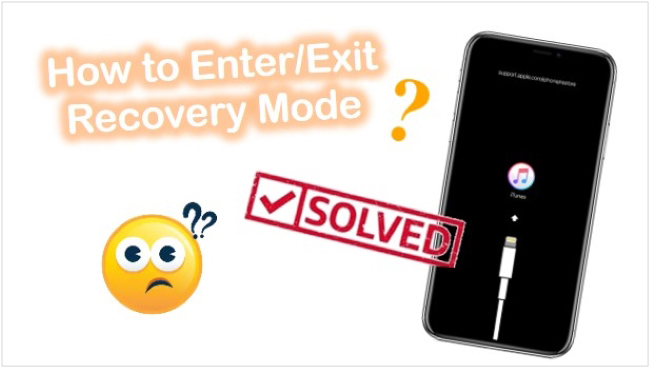  2024 Solved How To Exit Or Enter IPhone Recovery Mode Free