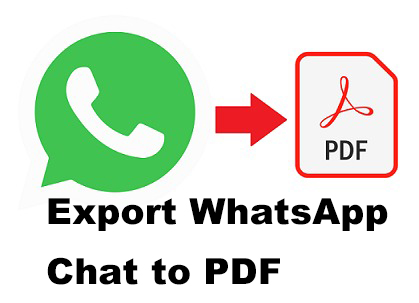 how to export whatsapp chat to pdf