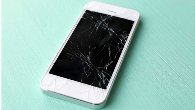 how to factory reset iphone with broken screen