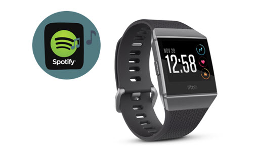 fitbit ionic and spotify