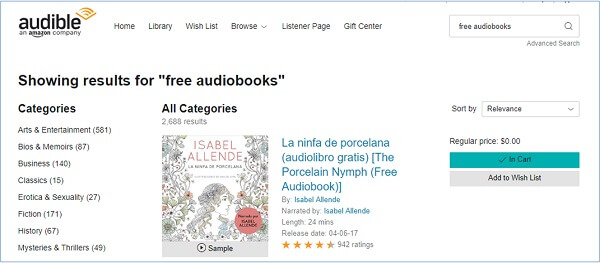 best free audible books