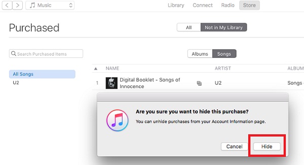 purchase songs on itunes