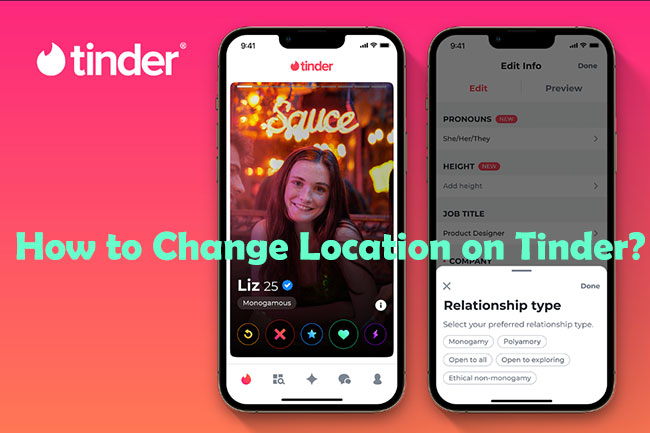 how to change location on tinder