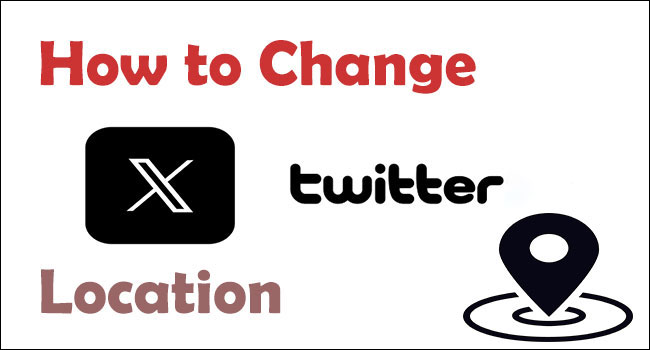 how to change location on twitter