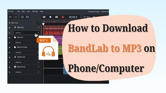 how to download bandlab to mp3