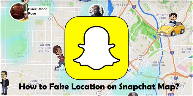 how to fake snapchat location