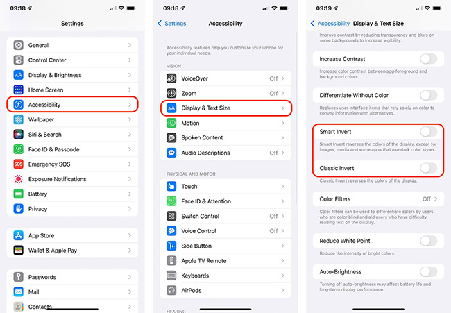9 Ways to Invert Screen or Picture Colors on iPhone - Guiding Tech