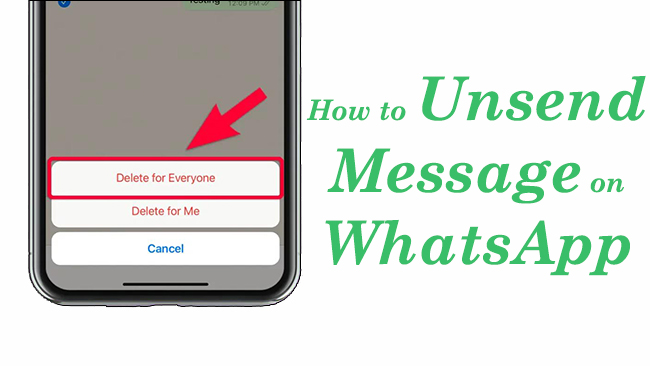 unsend whatsapp message