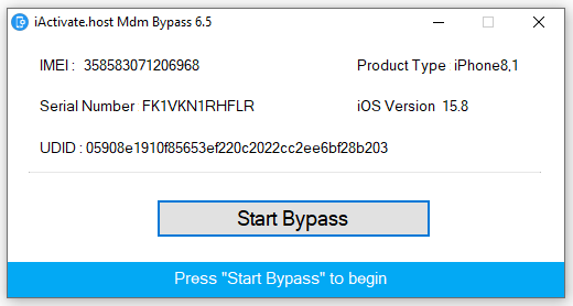 iactivate mdm bypass