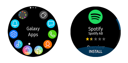 Listen to Spotify Music on Galaxy Watch
