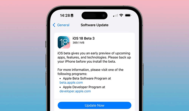 download and install the latest ios version