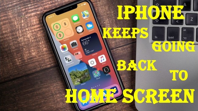 iphone keeps going-back to home screen