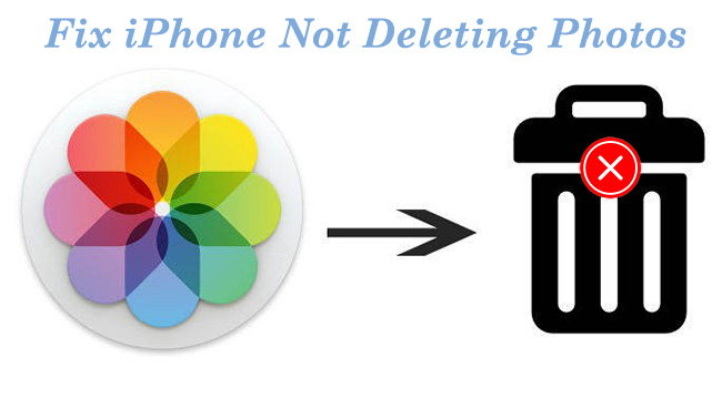 iphone not deleting photos