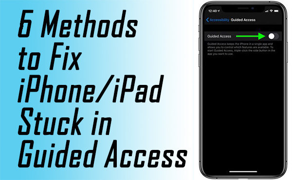 how to turn on guided access on ipad