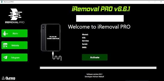 iremoval pro activate button