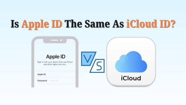 is apple id the same as icloud id