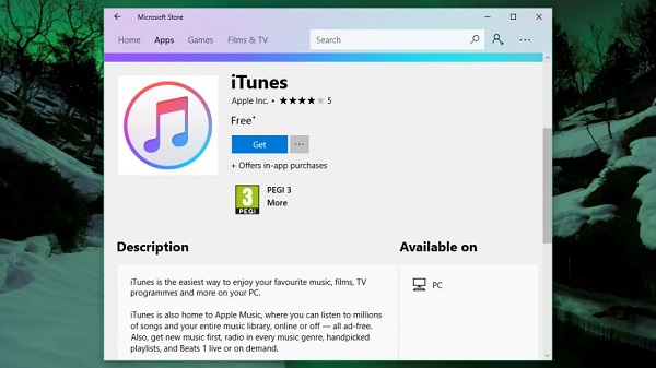 where is itunes music stored win10