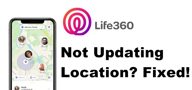 life360 not updating location