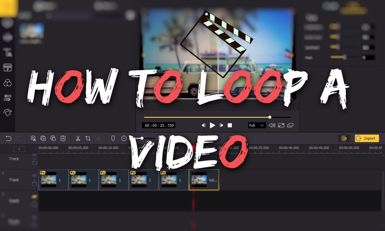 how-to-make-a-loop-video-on-pc-phone-2021