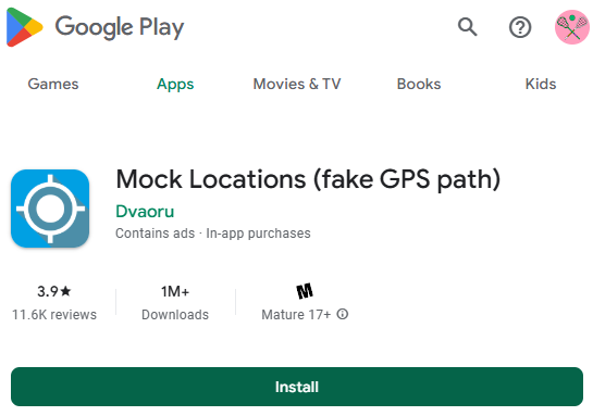 download mock location app from google play