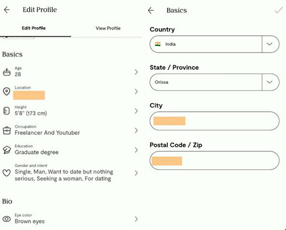 pof profile location