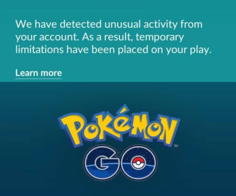 pokemon go soft ban