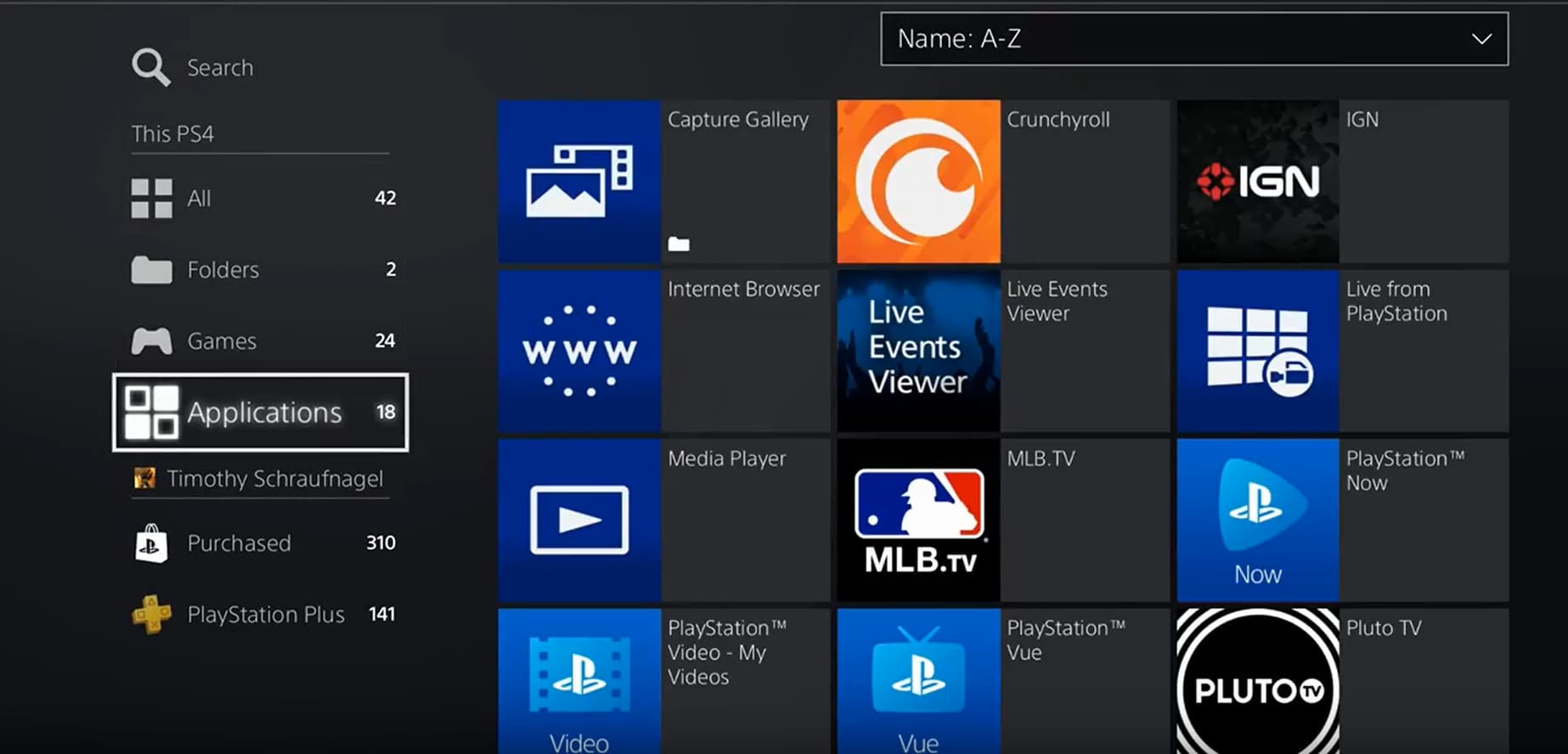 how to go to web browser on ps4