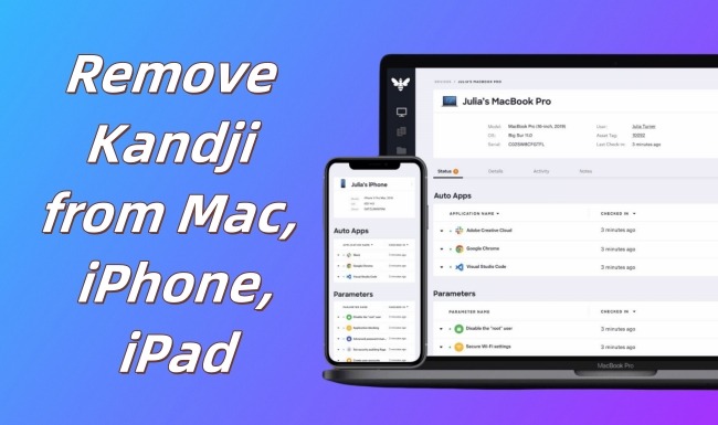 remove kandji from mac iphone