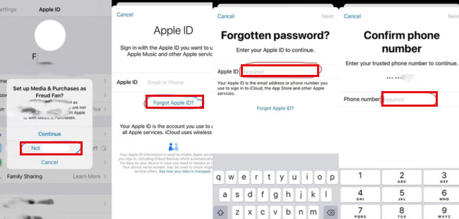 reset apple id passcode to get more lock screen passcode attempts