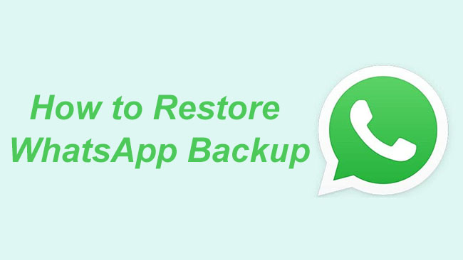 restore whatsapp backup