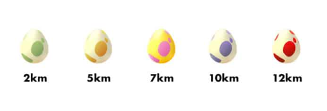 some types of eggs