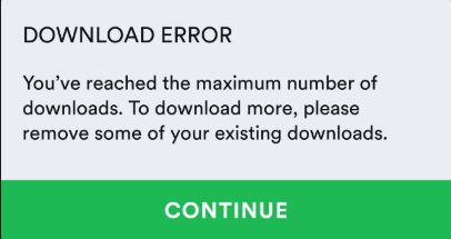 Does Spotify Have A Download Limit