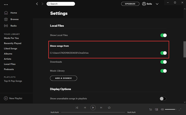 spotify desktop deleting downloads