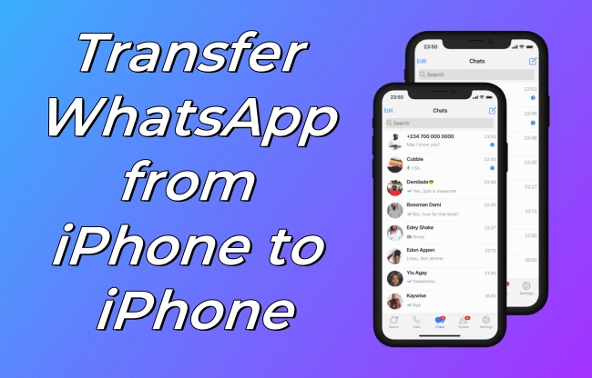 transfer whatsapp from iphone to iphone