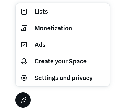 twitter settings and privacy