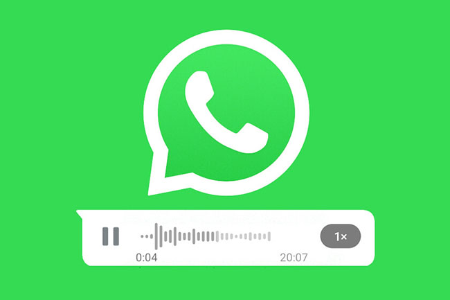 whatsapp audio message